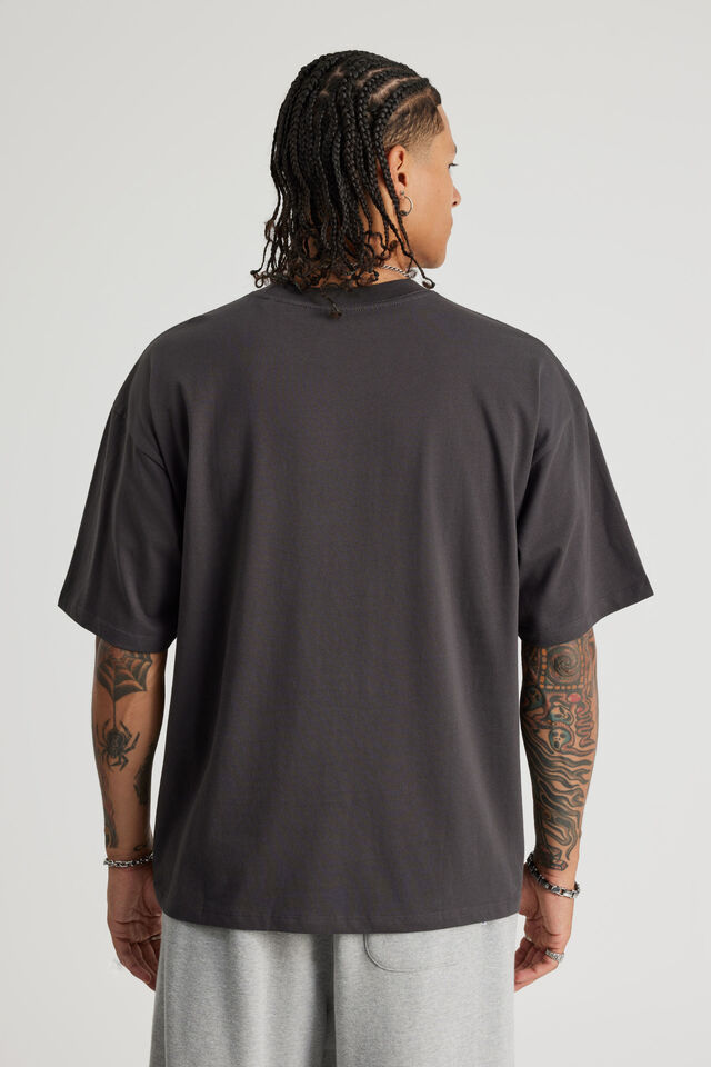 Box Fit Music Merch T Shirt, LCN BRA SLATE/SNOOP DOGG
