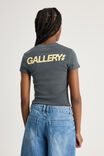 Fitted Graphic Tee, WASHED NAVY/OPEN GALLERY - alternate image 3