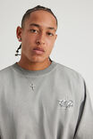 Notion Vintage Graphic Tshirt, NTN WASHED IRON/SPIKEY LOGO CHROME - example image 4