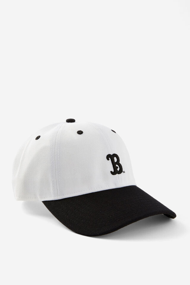 Lcn Dad Cap Ucla, LCN DAD CAP UCLA BLACK WHITE SMALL B EMB