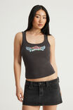Graphic Rib Tank, PHANTOM/FOREVER LOVE - example image 1
