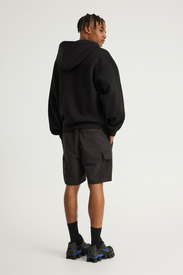 Notion Pull On Cargo Short, BLACK/GRAPHIC