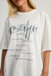 Oversized Graphic Tee, MARSHMELLOW/NOSTALGIA - alternate image 4