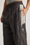 Notion Baggy Nylon Track Pant, NTN CHARCOAL/TAUPE - alternate image 4