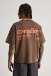 Open Gallery Box Fit Tshirt, OG MUD/LINE UP - alternate image 3