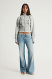 Luca Low Rise Bootleg Jean, BABYWAVE BLUE - example image 2