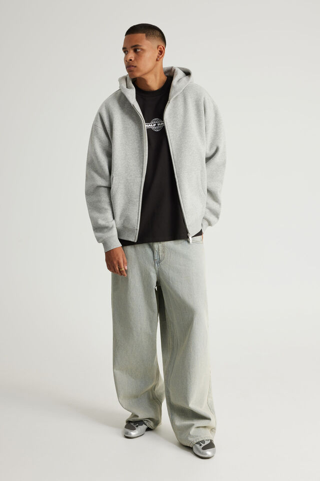 Half Half Heavyweight Box Fit Graphic Tshirt, HH BLACK/WORLDWIDE PILL