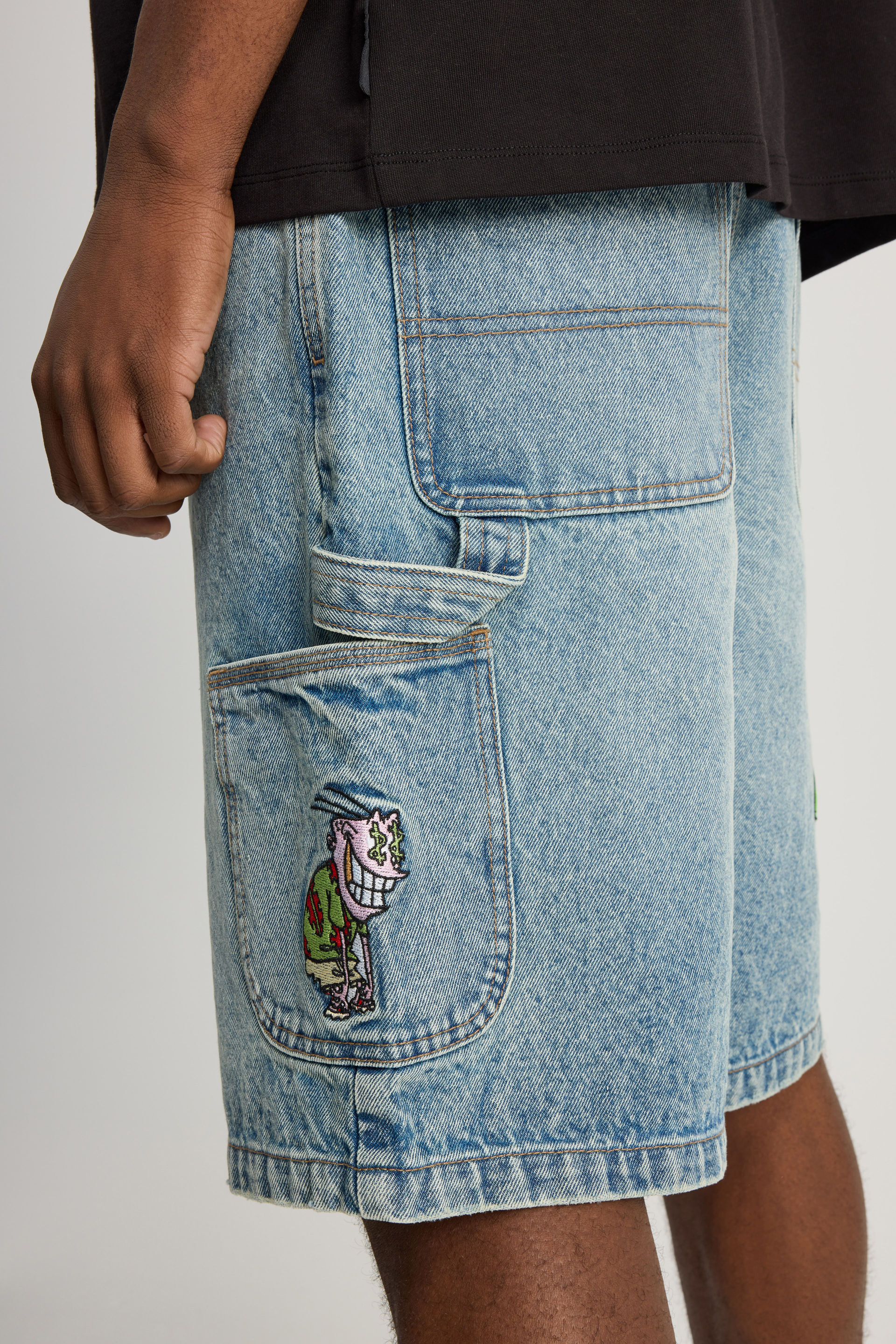 Cartoon Network X Half Half Baggy Painter Short