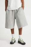 Authentics Baggy Track Short, GREY MARLE - example image 2