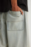 Half Half El Grande Baggy Jean, DESERT BLEACH - alternate image 4