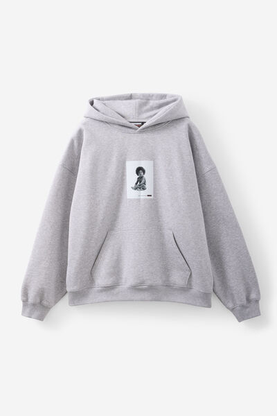 Music Merch Hoodie, LCN MT STEEL MARLE/BIGGIE BABY