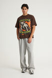 Half Half Heavyweight Core Fit Tshirt, HH ROYAL OAK/DAWG TIME - example image 2