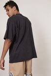 Oversized Music Merch T Shirt, LCN MT WASHED BLACK/BIGGIE MONEY