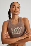Lcn Toy Story Scoop Neck Tank, LCN DIS CHOC/BULLSEYE - alternate image 4