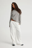 Classic Wide Leg Trackpant, FOAM - alternate image 2