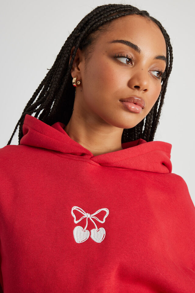 Original Hoodie, RANCH RED/MON CHERI