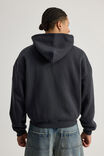 Authentics Boxy Zip Thru Hoodie, ICED LAGOON - alternate image 3