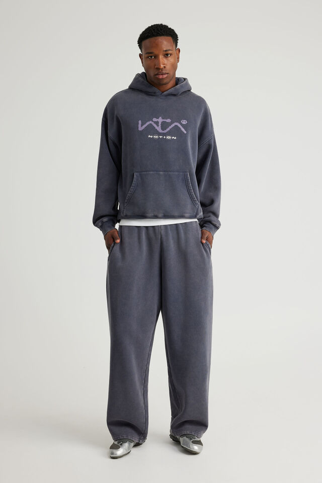 Authentics Baggy Trackpant, SNOW WASHED NAVY