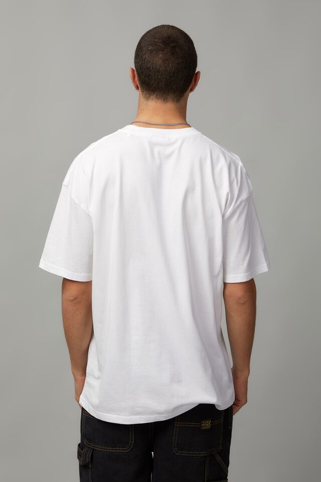 Essential Music Merch T Shirt, LCN MT WHITE/KURT GUITAR