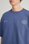 Notion Vintage Graphic Tshirt, NTN BLUE AURA/SUPERSCRIPT TARGET - example image 4