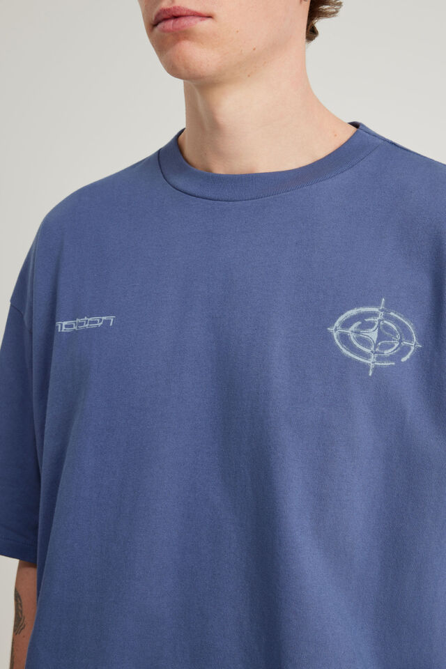 Notion Vintage Graphic Tshirt, NTN BLUE AURA/SUPERSCRIPT TARGET
