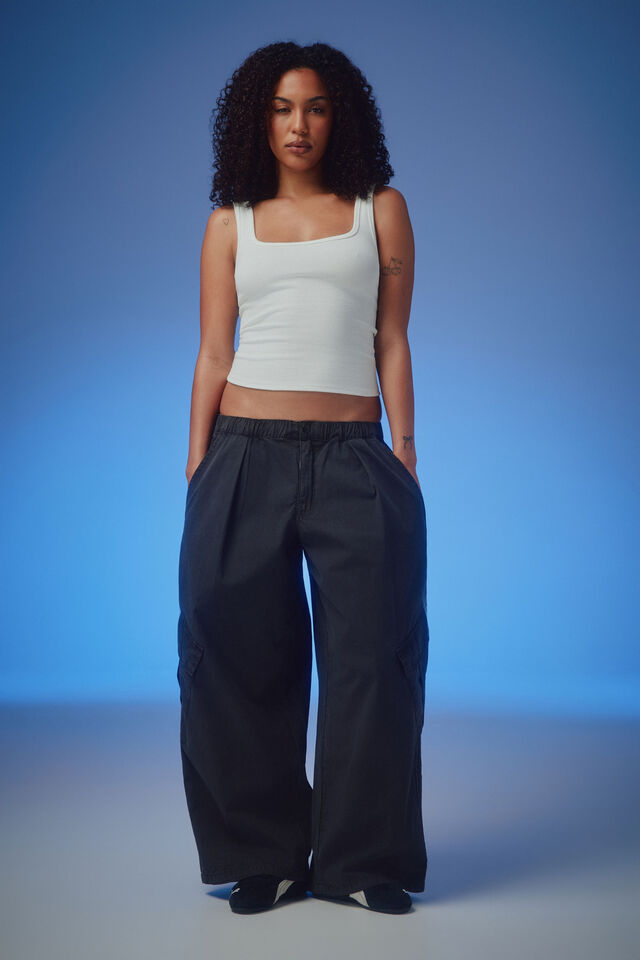 Jumbo Notion Pant, WASHED SLATE