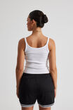 Longline Tank, WHITE - alternate image 3