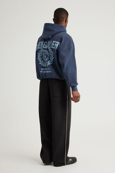 Baggy Trackpant, OG BLACK/WHITE PIPING