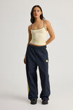 Open Gallery Baggy Nylon Track Pant, OG ICED LAGOON/DUSTY TUMERIC - alternate image 2
