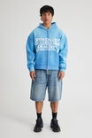 Open Gallery Heat Reactive Zip Thru Hoodie, OG MEDITERRANEAN BLUE/IMPRINT - alternate image 2