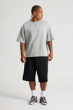 Authentics Baggy Track Short, BLACK - alternate image 3