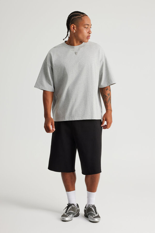 Authentics Baggy Track Short, BLACK