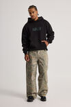 Half Half Hoodie, HH BLACK/HALF HALF HERITAGE - alternate image 2