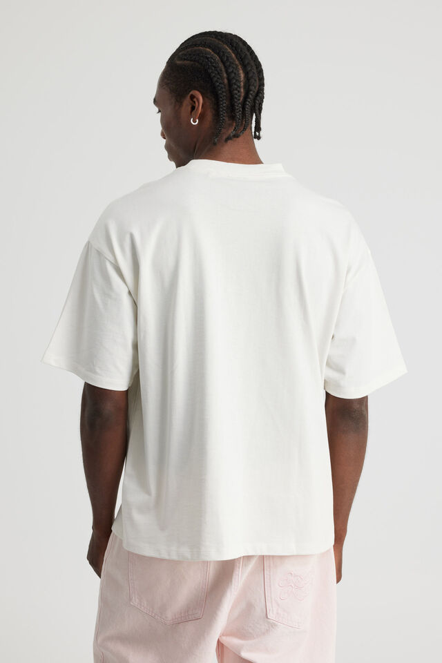 Half Half Heavyweight Box Fit Graphic Tshirt, HH CLOUD/HALF HALF DISC