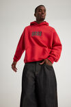 Half Half Hoodie, HH SCARLETT/HALF HALF STARS - alternate image 4