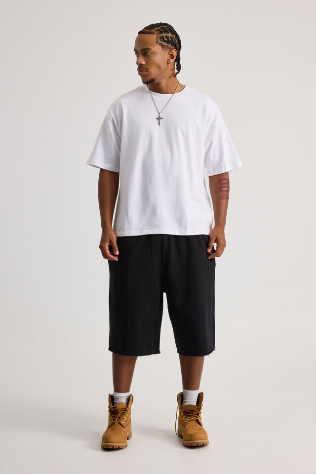 Heavy Weight Box Fit Tshirt, WHITE