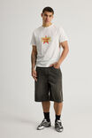 Slim Fit Music Merch Tshirt, LCN MT SMASHING PUMPKINS CLOUD/STAR - alternate image 2