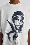 Box Fit Music Merch T Shirt, LCN MT PORCELAIN/ICE CUBE FACE HERO - alternate image 4