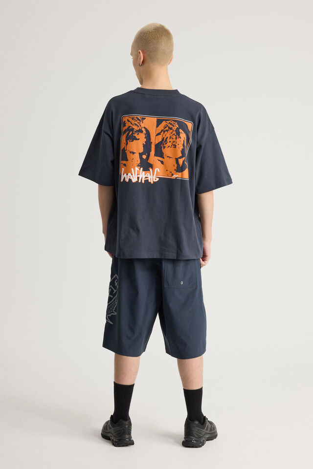 Half Half Classic Boardshort, SEAL/ICARUS MEGA