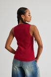 Rosie Button Up Knit Tank, SCOOTER - alternate image 3