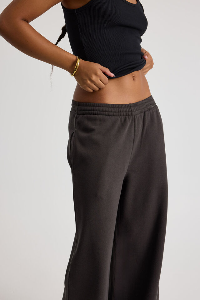 Classic Wide Leg Trackpant, PHANTOM