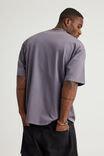 Box Fit Nfl Tshirt, LCN NFL WASHED WINTER PLUM/RAIDERS SEMI CIRCL - example image 3