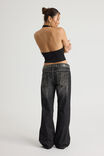 Luca Low Rise Bootleg Jean, BLACK AMEX - alternate image 3