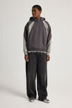 Half Half Hoodie, HH SLATE/OIL SLICK PANEL - alternate image 2