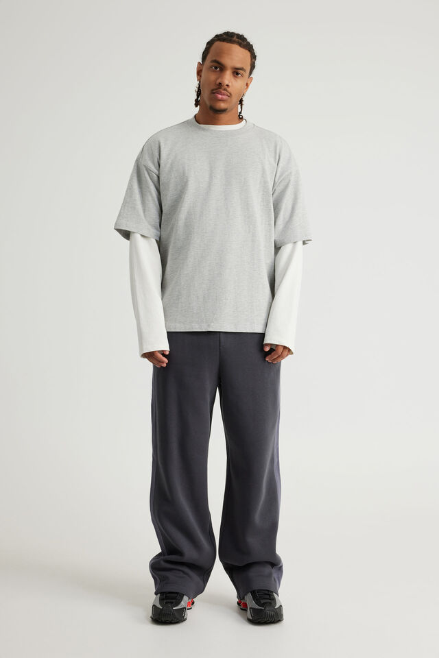 Baggy Trackpant, HH SLATE/COLD HARBOUR PANEL