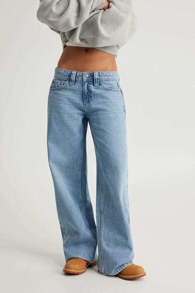 Luca Low Rise Jean, CRUSH BLUE