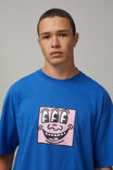 Keith Haring T Shirt, LCN KEI COBALT/KEITH HARING FACE - alternate image 4