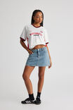 Everyday Denim Mini Skirt, 90 S BLUE - alternate image 1