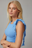 Jordan Tie Shoulder Tank, BUSINESS BLUE - alternate image 4