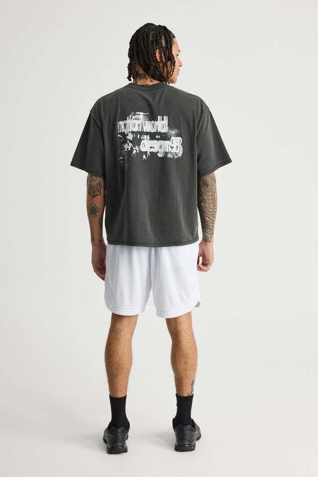 Nfl Basketball Short, LCN NFL WHITE/MIAMI DOLPHINS STEALTH